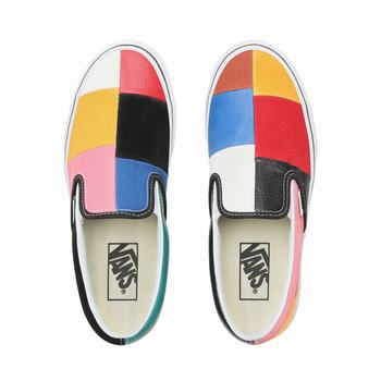 Vans Patchwork - Naisten Slip-on kengät - Monivärinen/Valkoinen